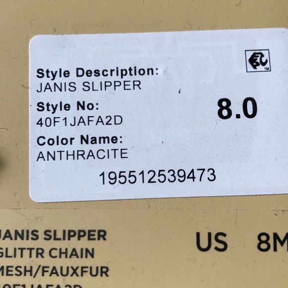 Michael Kors Janis slipper size 8 - Picture 4 of 6